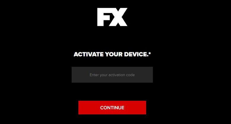 Fxnetworks.com/activate