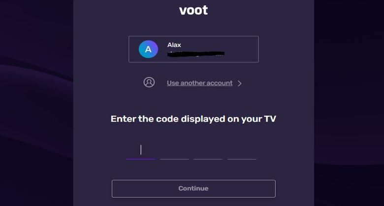 Wwwvootcomactivate - Enter The Activation Code Displayed On Your Tv