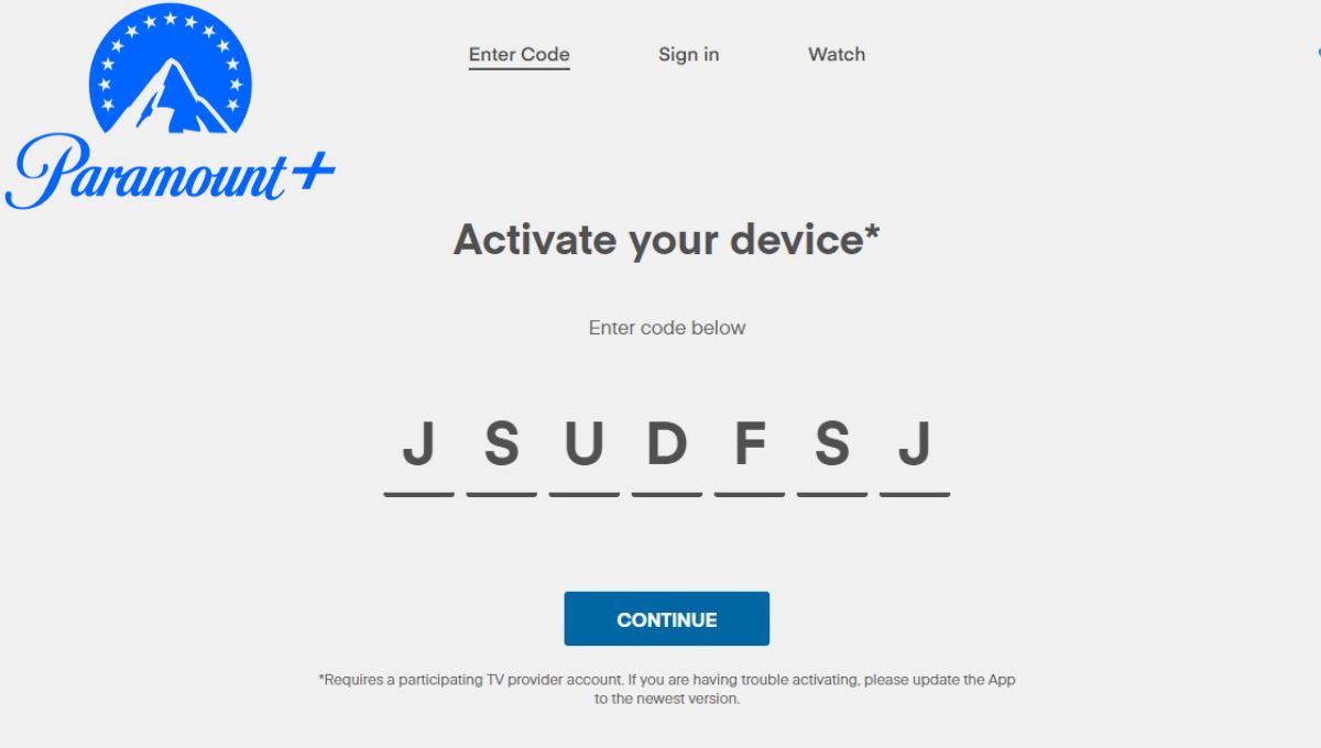 Paramountplus.com/activate