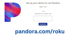 pandora.com/link roku